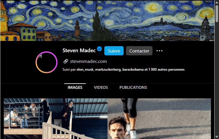 Instagram-inspired social media platform
