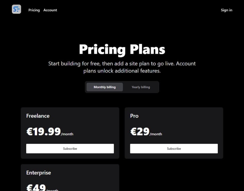 Complete SaaS subscription management template